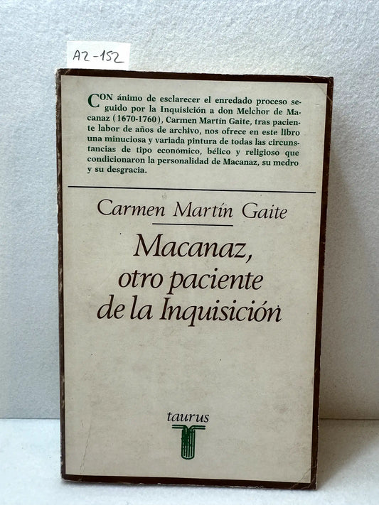 Macanaz, otro paciente de la Inquisición.
