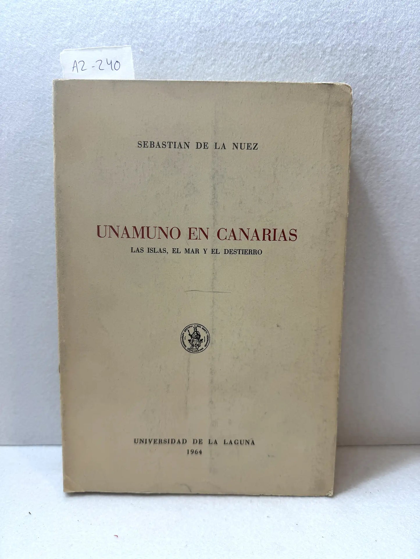 Unamuno en Canarias. Las islas, el mar y el destierro.