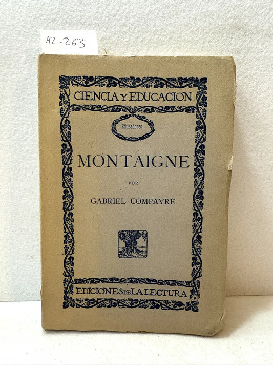 Montaigne.