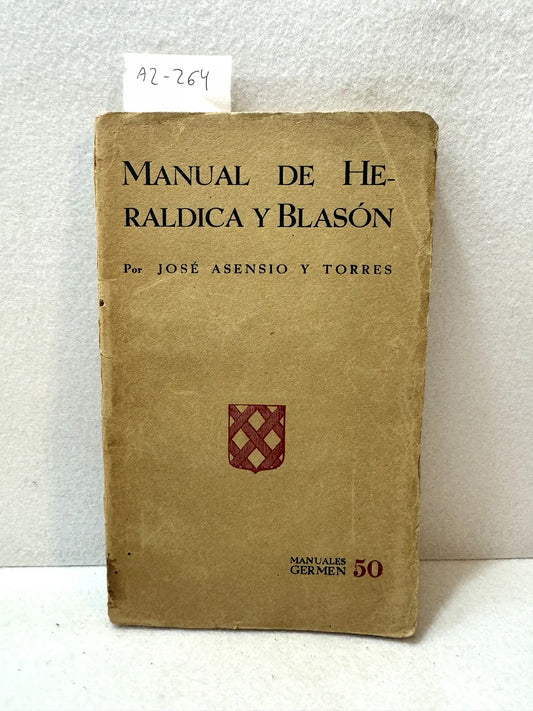 Manual de heráldica y blasón.