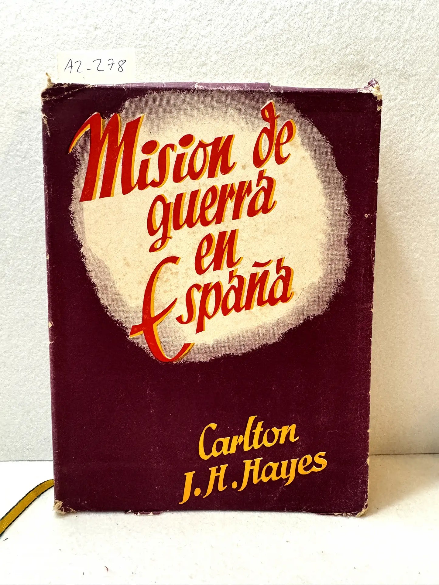 Misión de guerra en España.