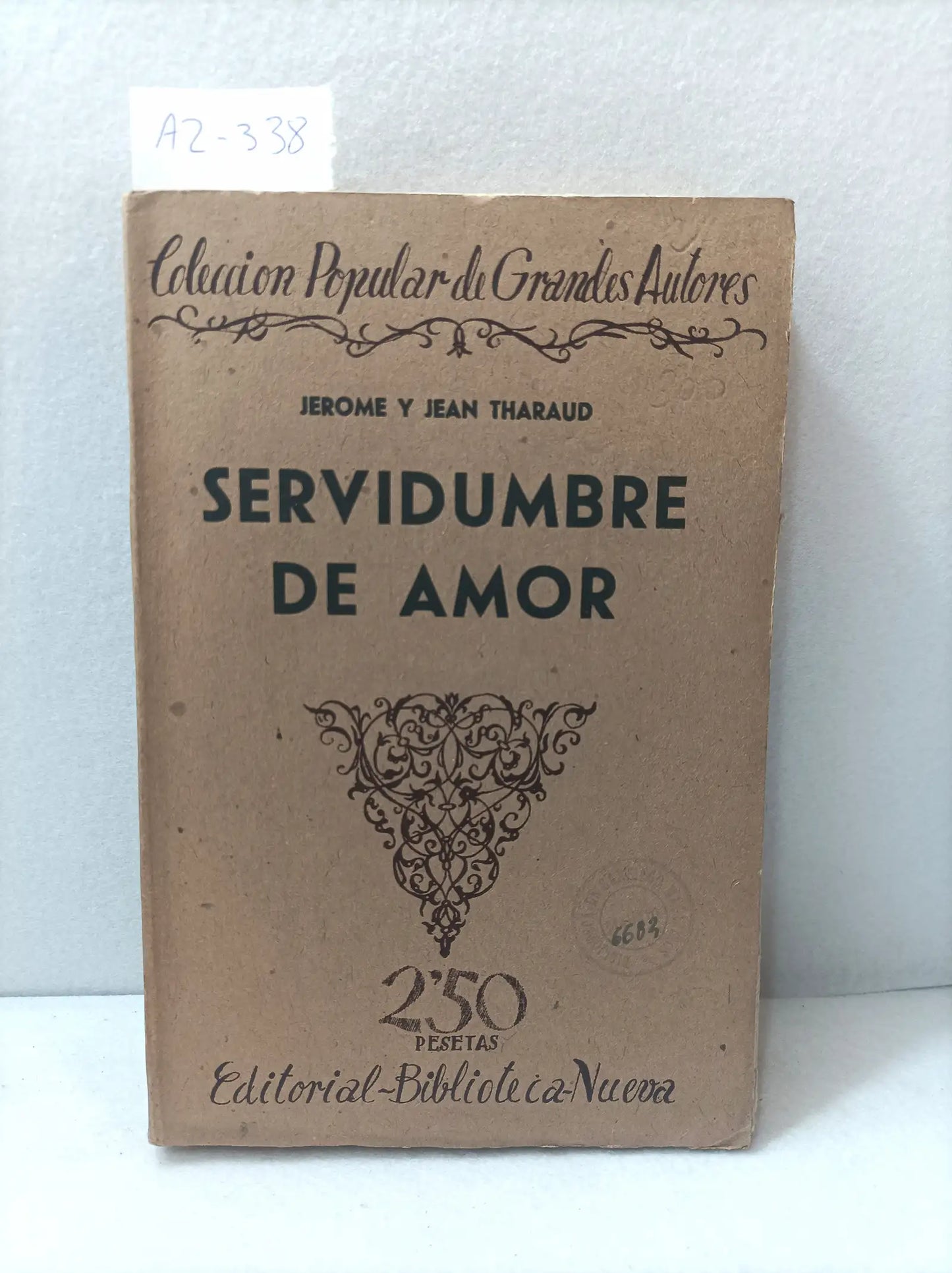 Servidumbre de amor (la maîtresse servante).