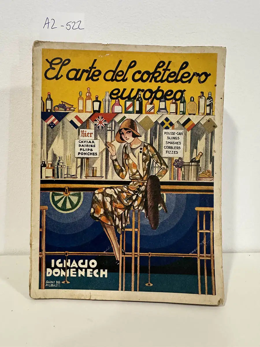 El arte del coktelero europeo. — DOMÉNECH, Ignacio.