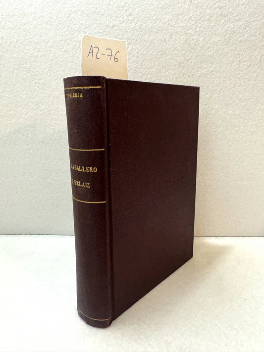 El caballero de Erlaiz.