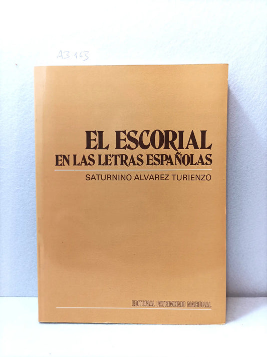 El Escorial en las letras españolas.