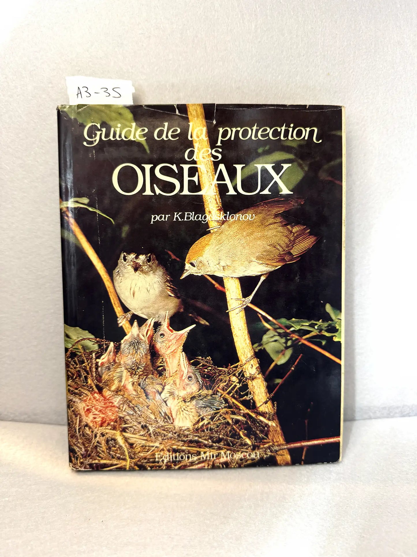 Guide de la protection des oiseaux.