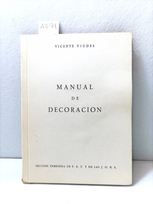 Manual de decoración.