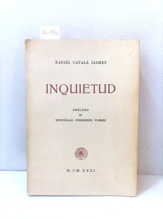 Inquietud (Poesías).