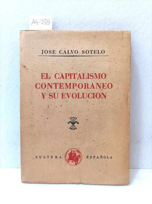 El capitalismo contemporáneo y su evolución.