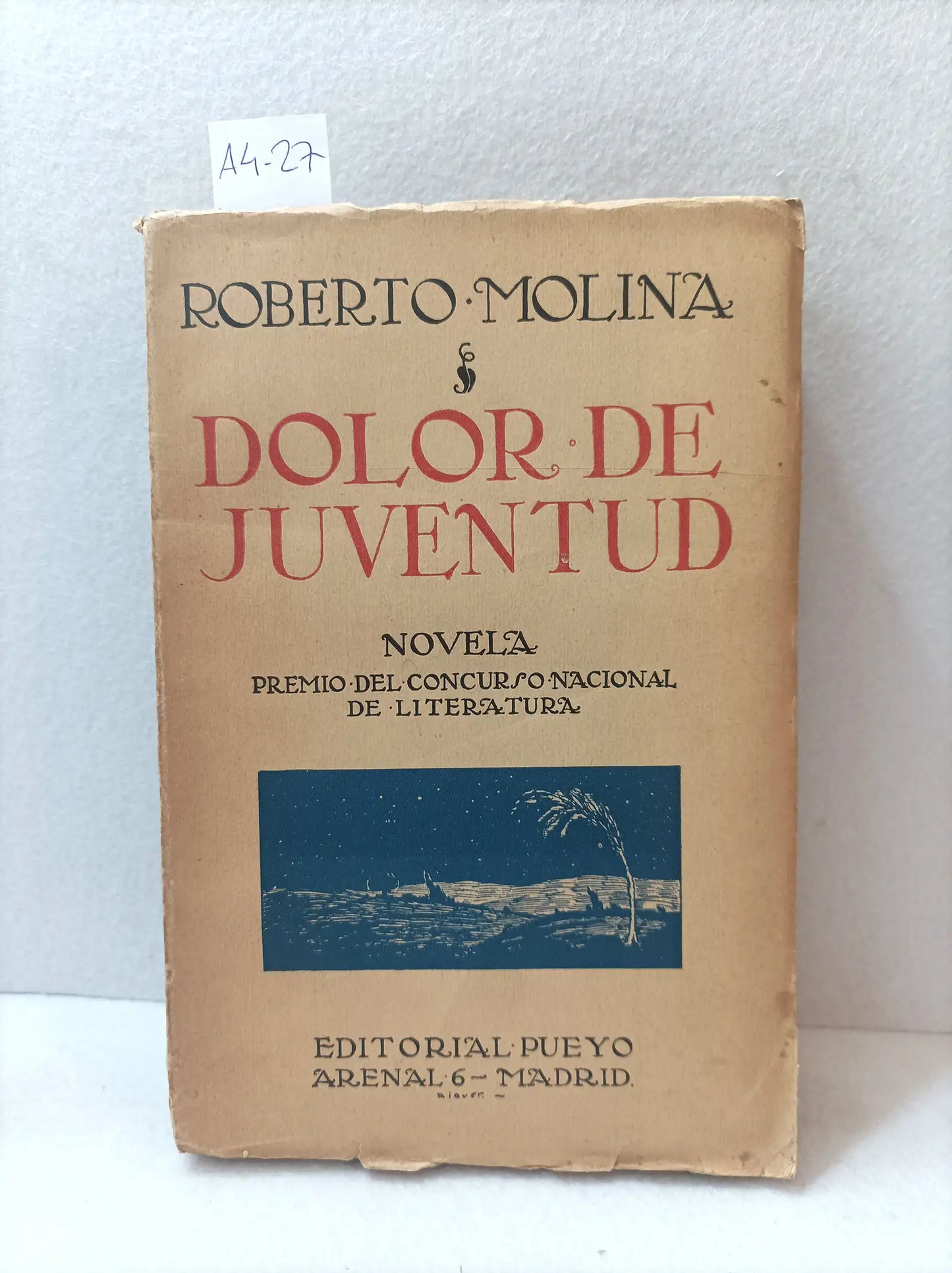 Dolor de jueventud.