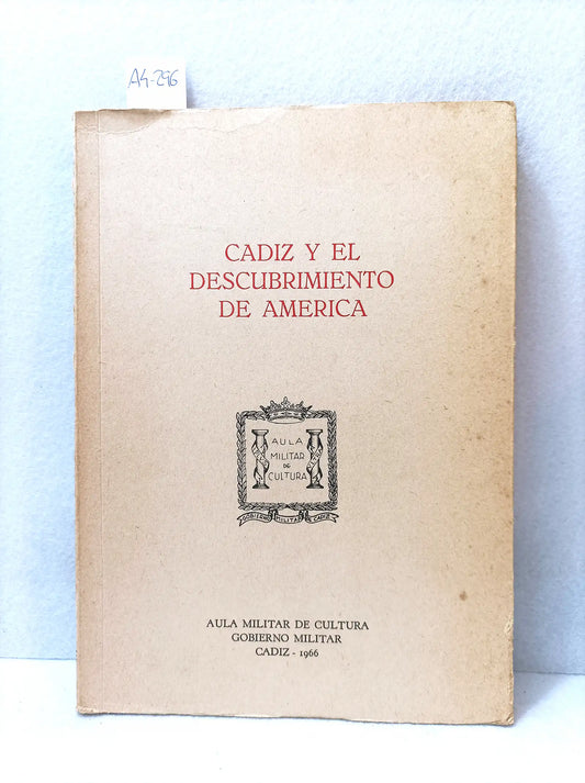 Cádiz y el descubrimiento de América.