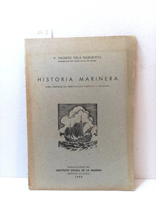 Historia marinera para centros de orientación marítima y pesquera.