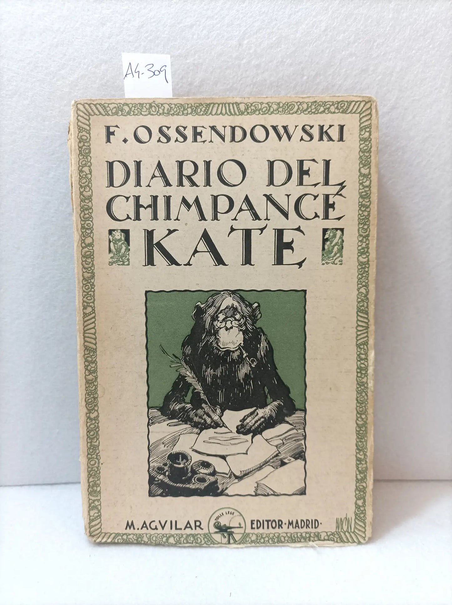 Diario del chimpancé Kate.