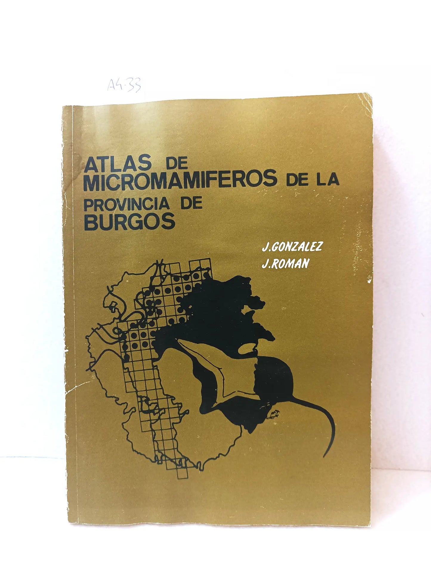 Atlas de micromamíferos de la provincia de Burgos.