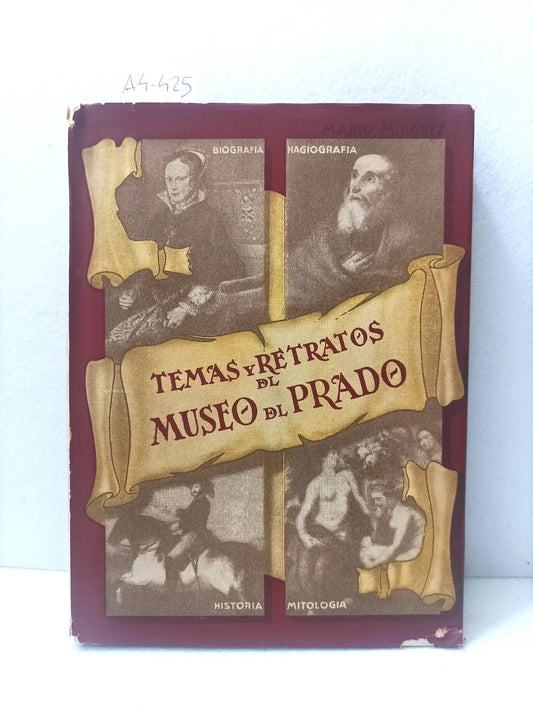 Temas y retratos del museo del prado.