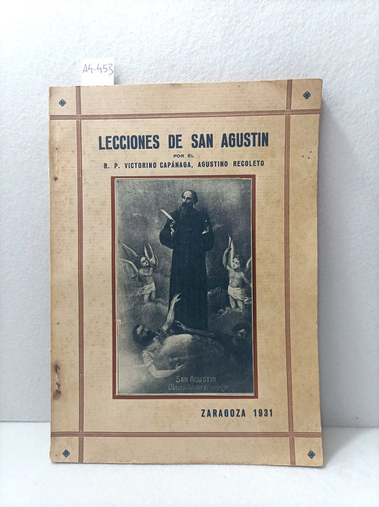 Lecciones de San Agustín.