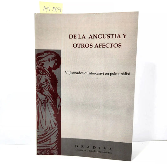 De la angustia y otros afectos.