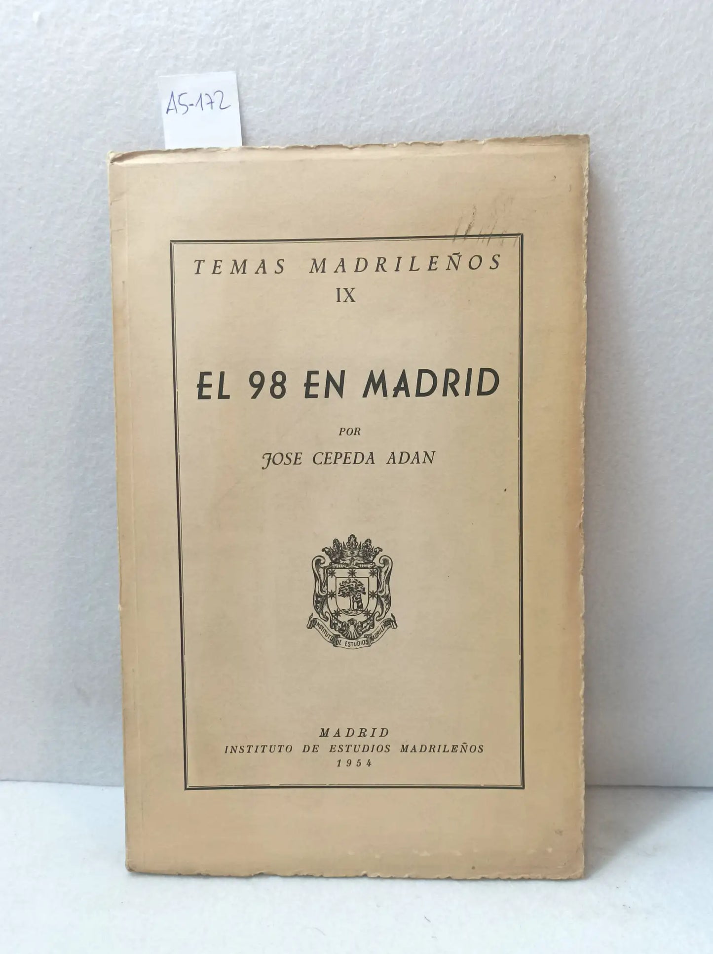 El 98 en Madrid.