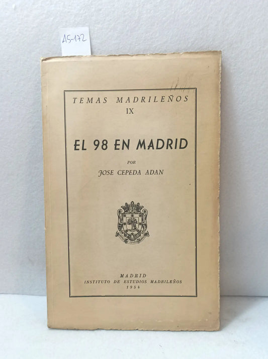 El 98 en Madrid.