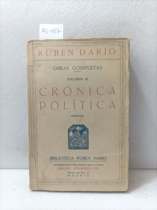 Crónica política.