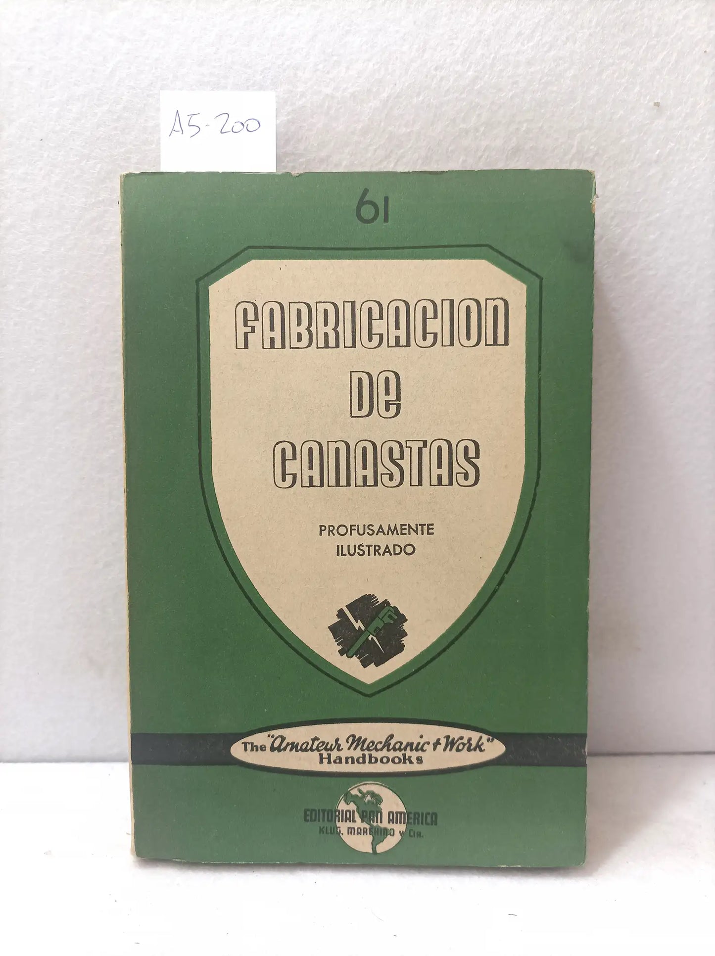 Fabricación de canastas.