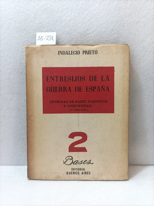 Entresijos de la guerra de España.