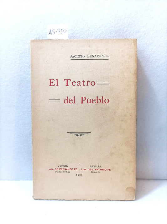 El teatro del pueblo.