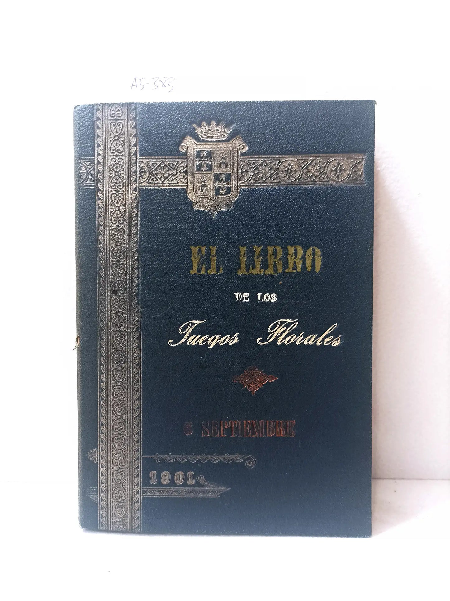 El libro de los juegos florales de Palencia.