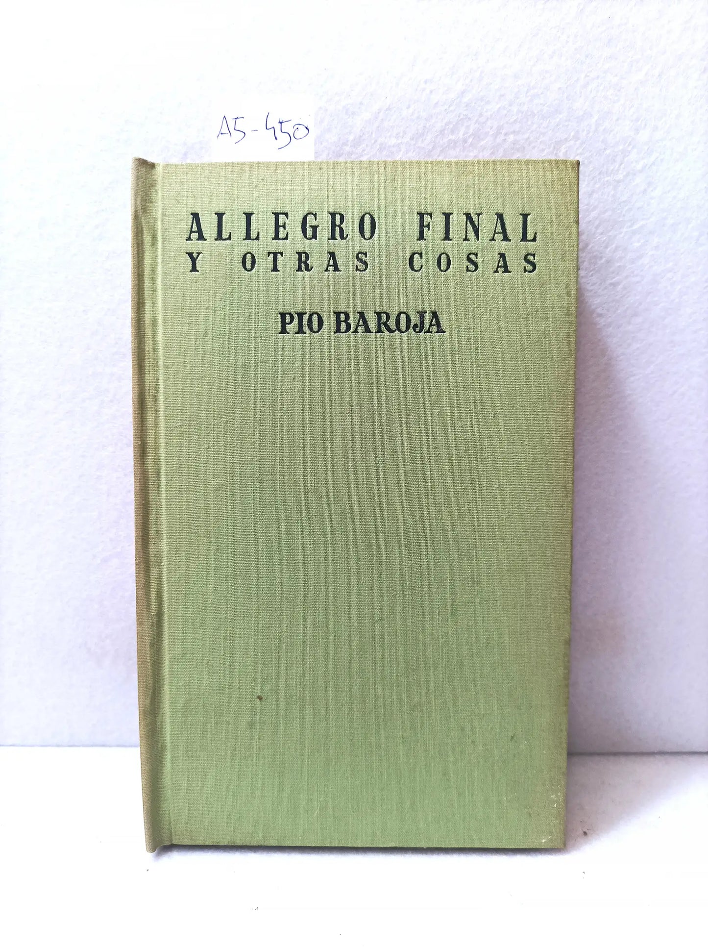 Allegro final y otras cosas.