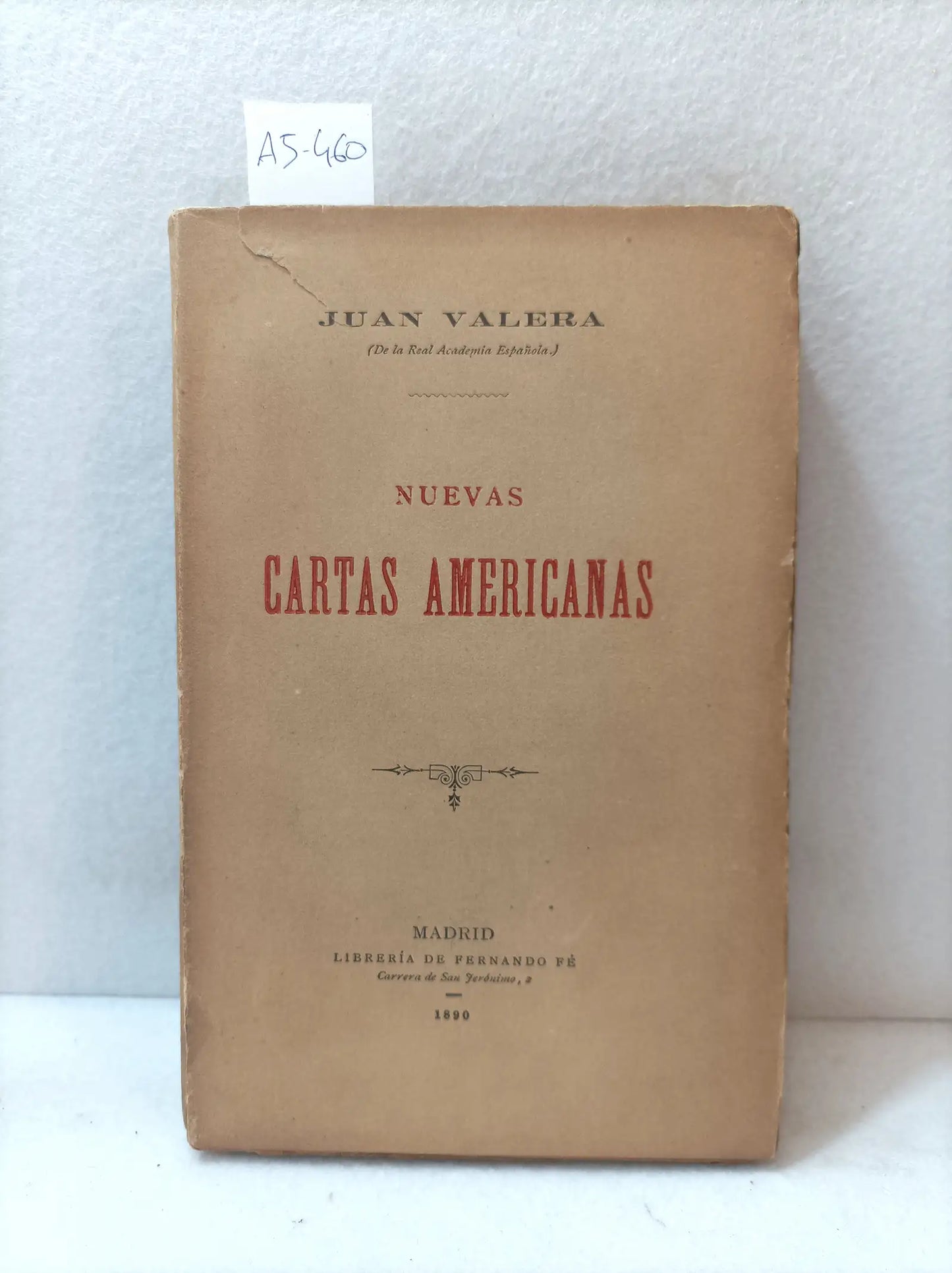 Nuevas cartas americanas.