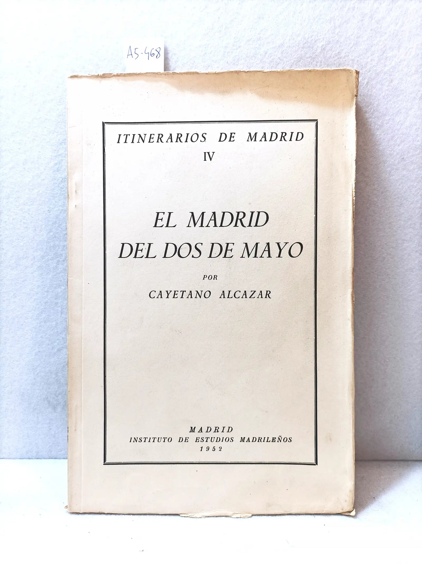 El Madrid del dos de mayo.