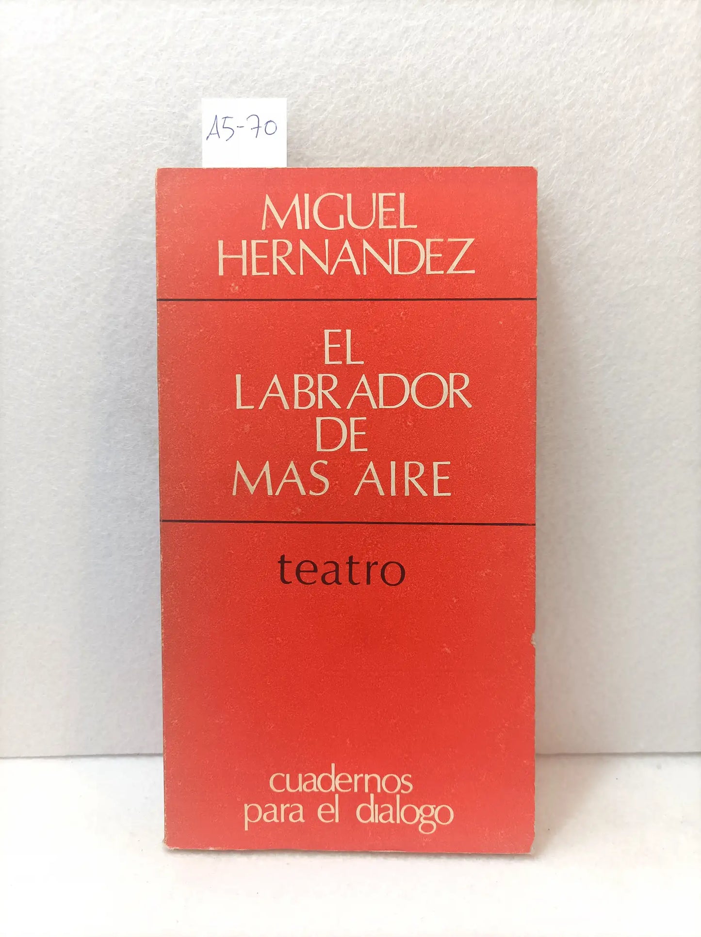 El labrador de más aire.