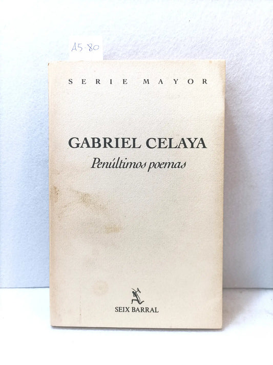 Penúltimos poemas.