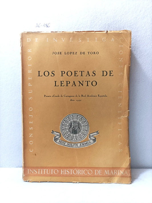 Los poetas de Lepanto. — LÓPEZ DE TORO, José: