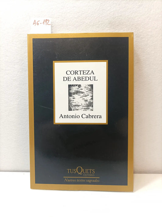 Corteza de abedul.