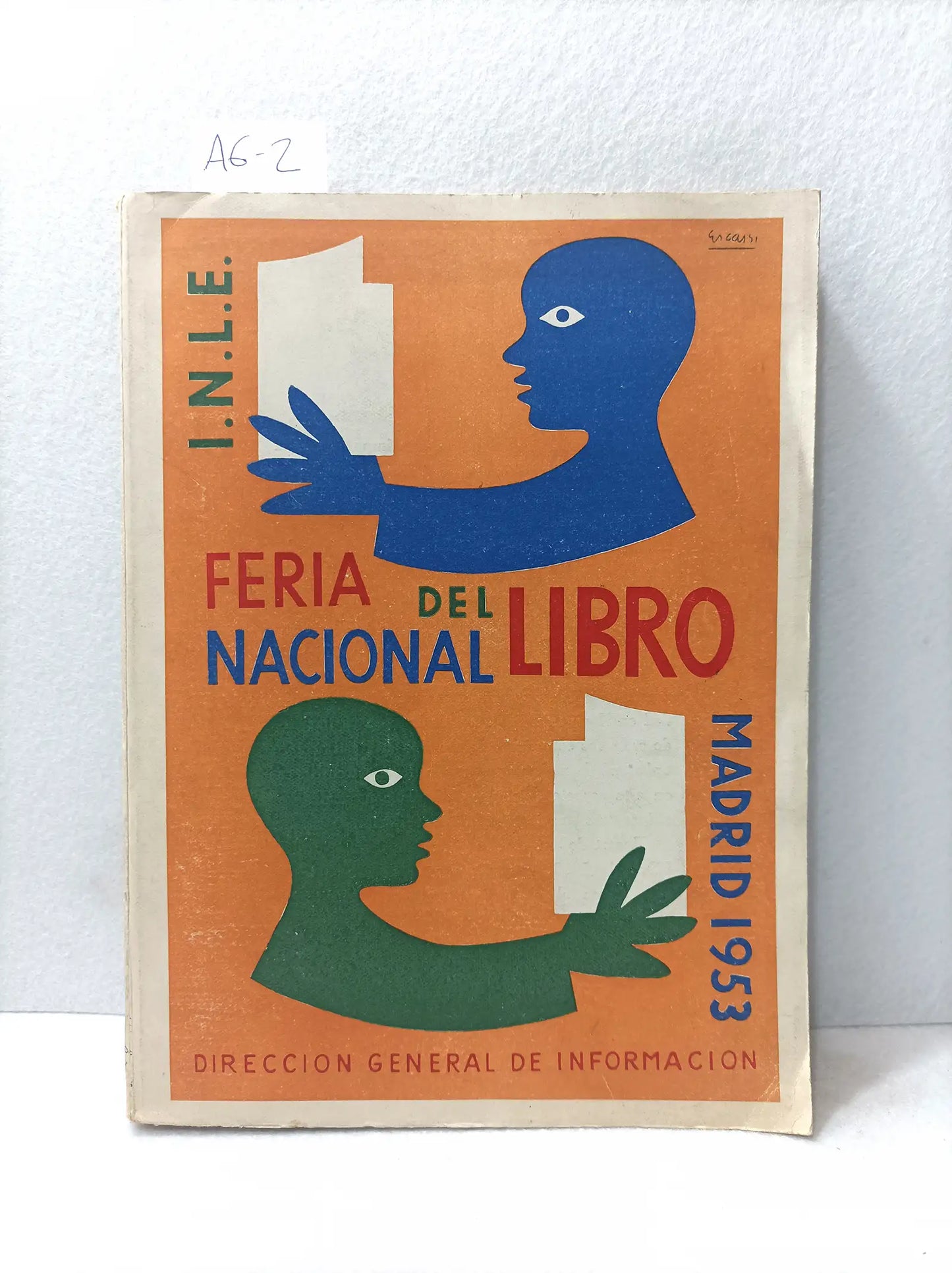 Catálogo feria nacional del libro 1953.
