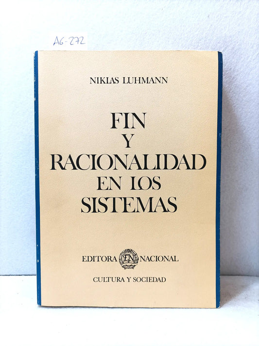 Fin y racionalidad en los sistemas.