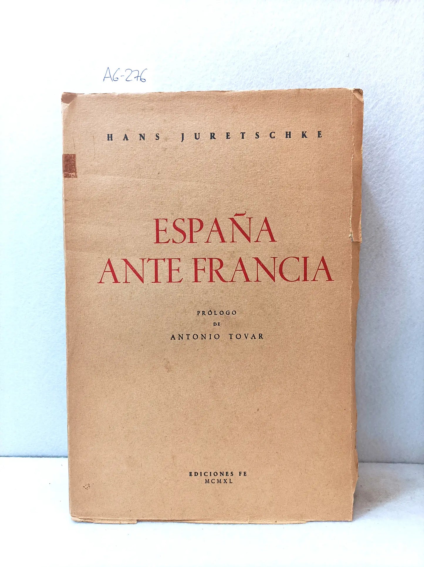 España ante Francia.