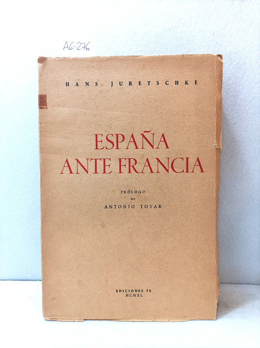 España ante Francia.
