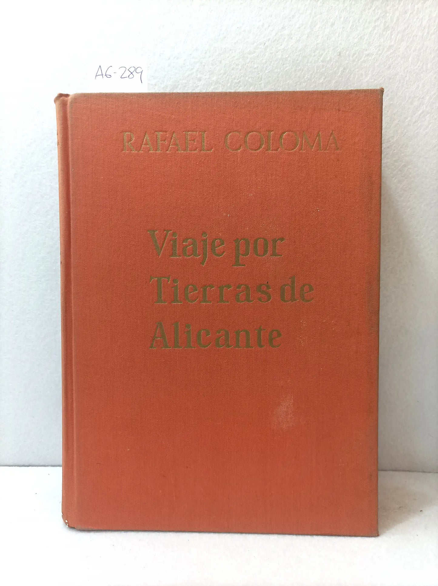 Viaje por tierras de Alicante.