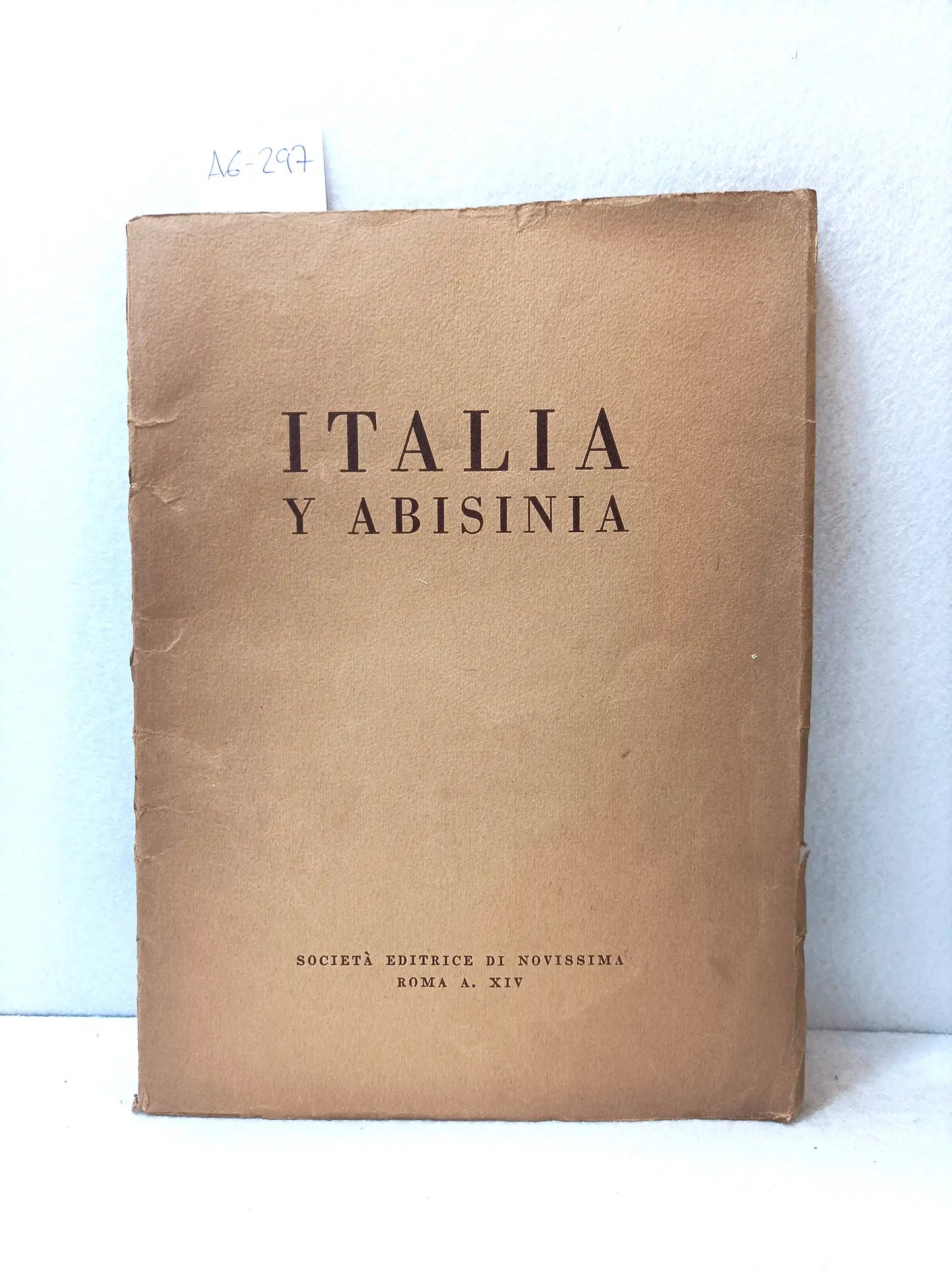 Italia y Abisinia.