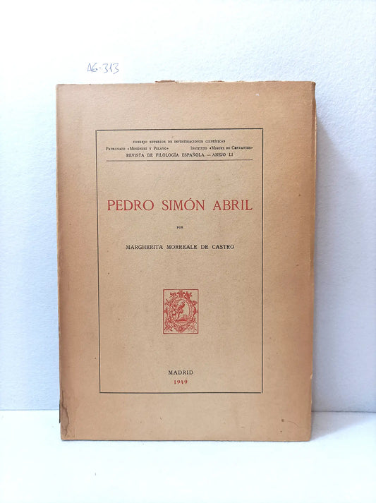 Pedro Simón Abril.