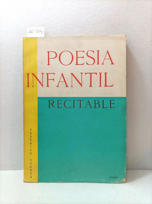 Poesía infantil recitable.