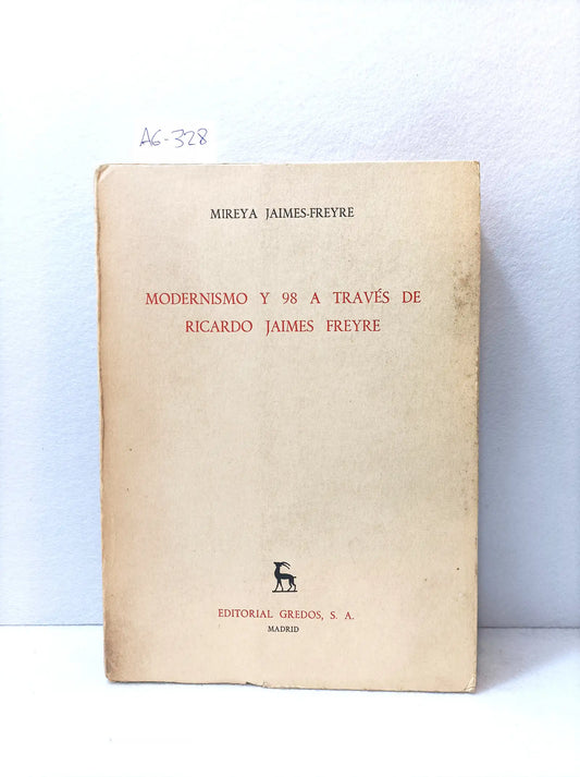 Modernismo y 98 a través de Ricardo Jaimes Freyre.