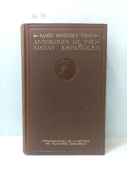 Antología de prosistas españoles.