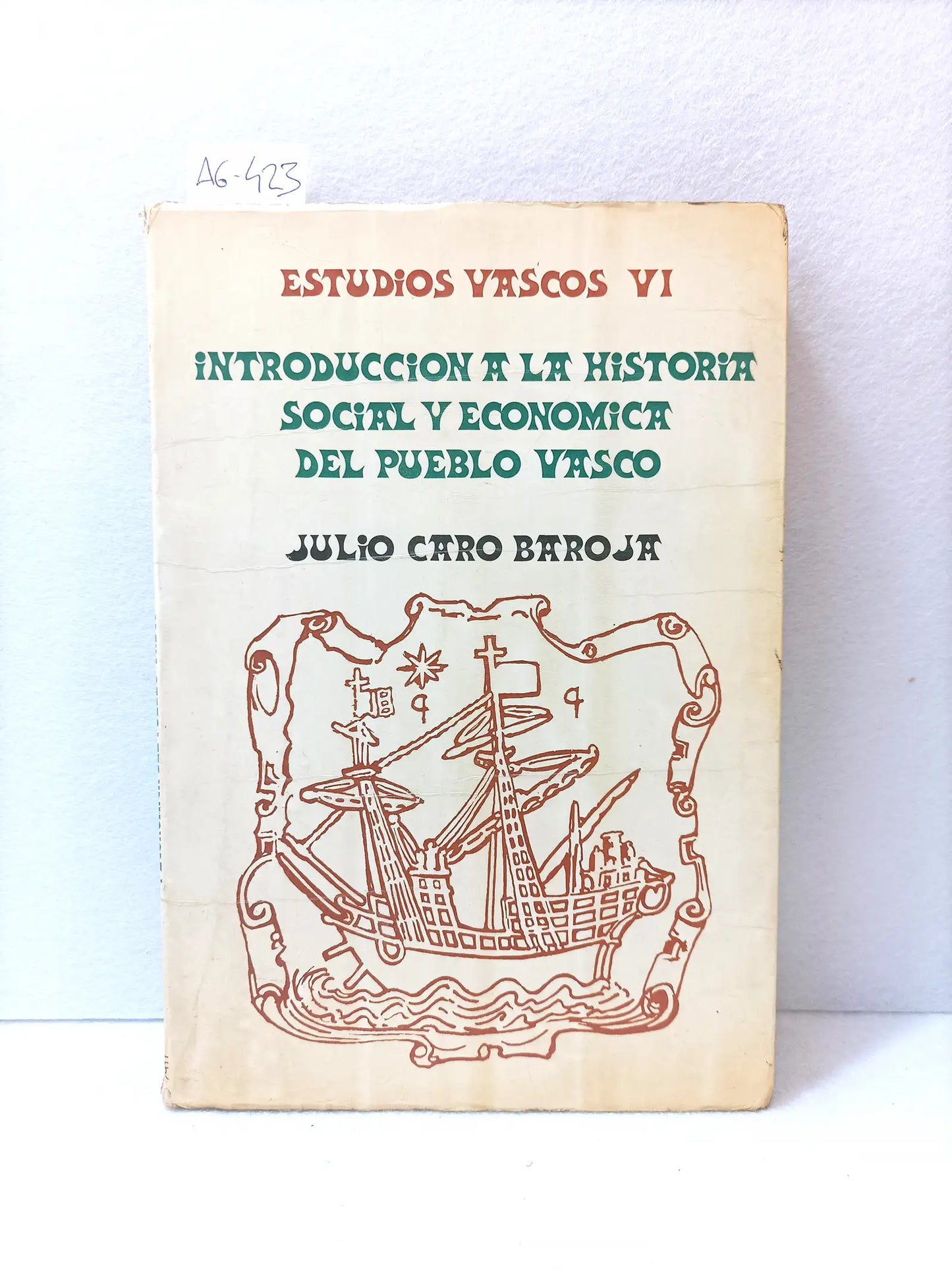 Introducción a la historia social y económica del pueblo vasco.