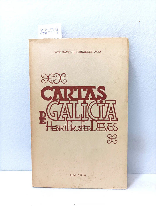 As cartas de Galicia de Prosper-Henri Devos.