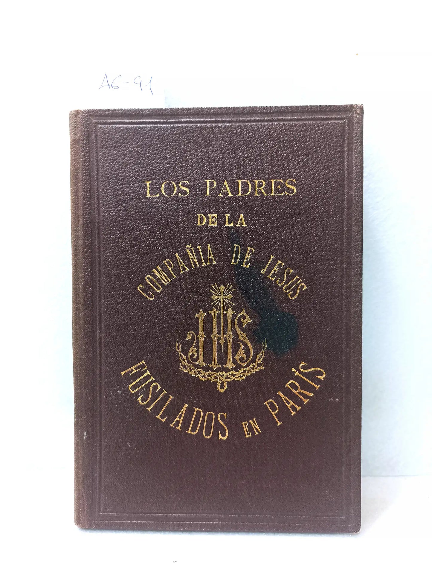 Los padres de la Compañía de Jesús fusilados en París.