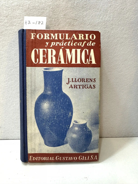 Formulario y prácticas de cerámica.