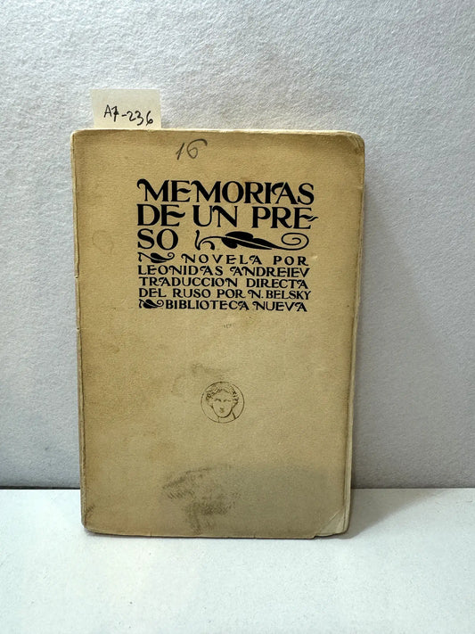 Memorias de un preso.